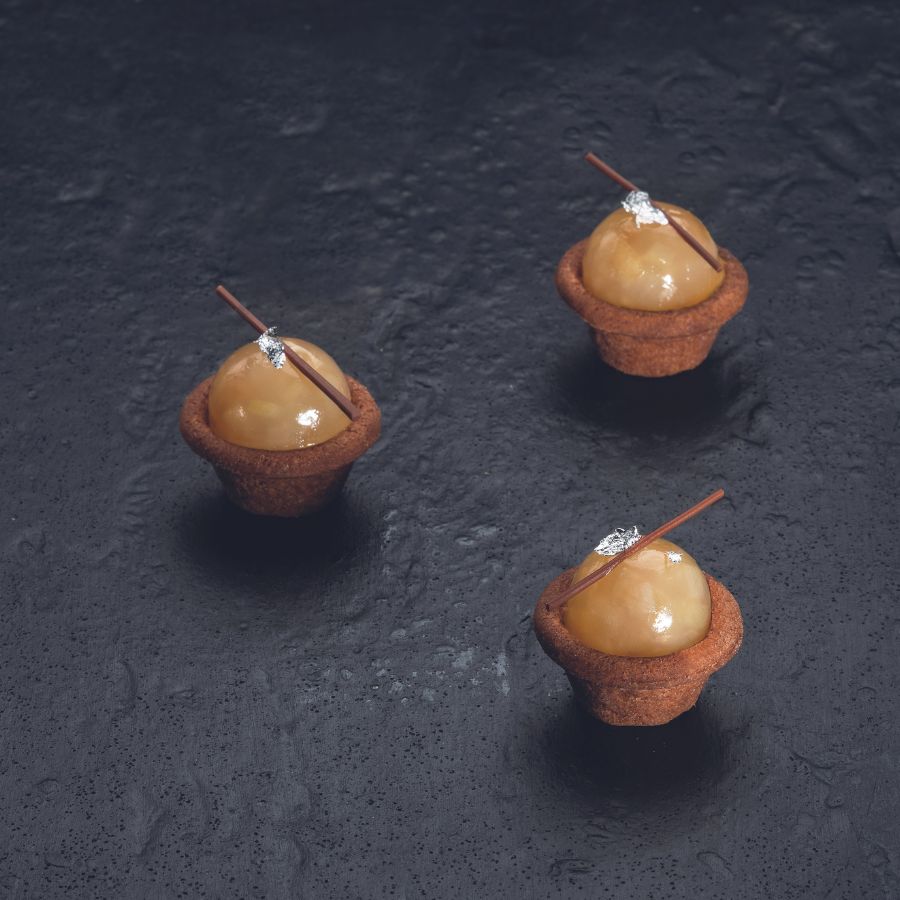 Tartelletta pera e caramello