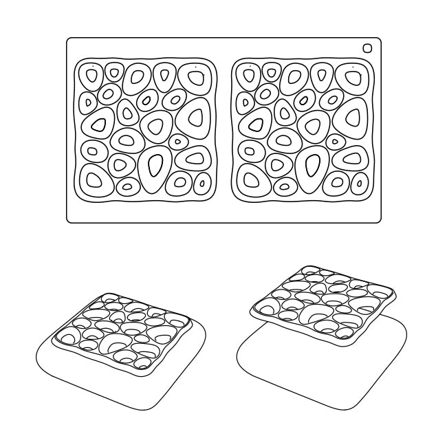 TOP02 Sponge Pavoni Italia outline