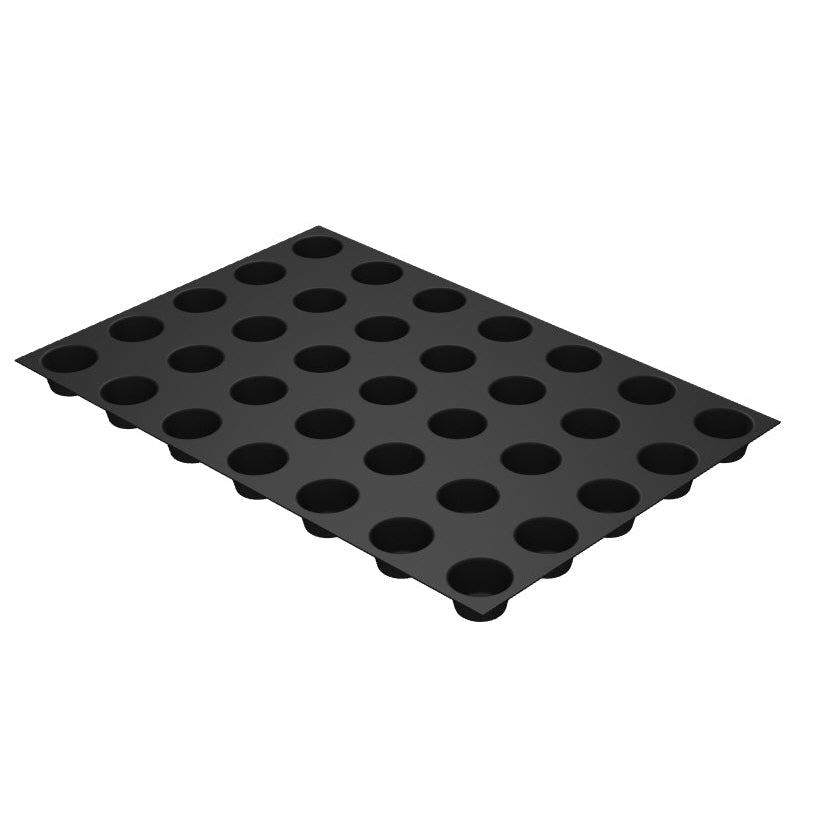 FB12 Mini Muffin Silicone and Fiber Mold