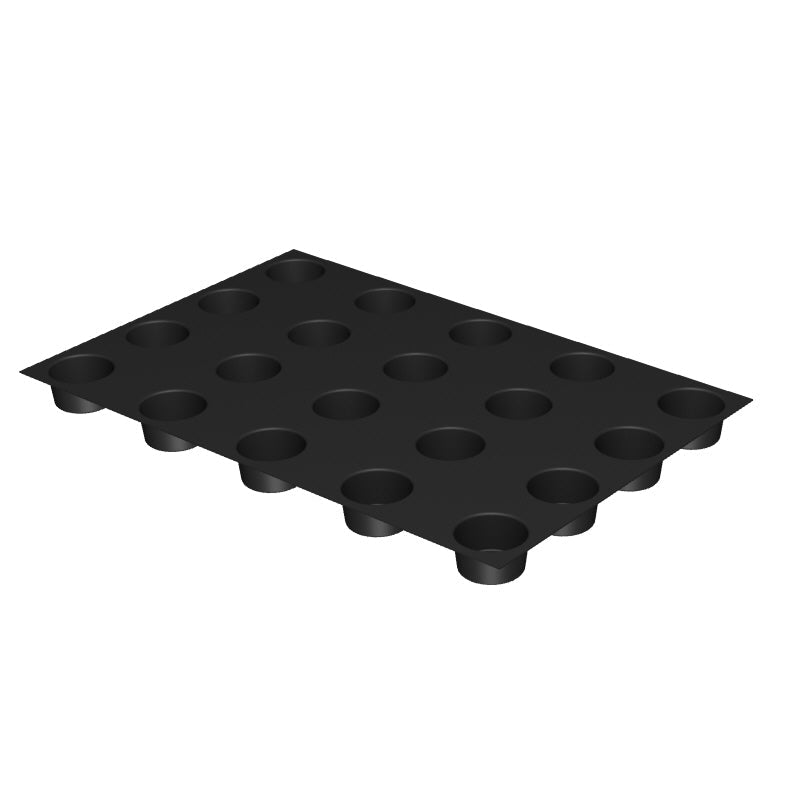 Silicone and Fiber Mold FB13 Cylinder