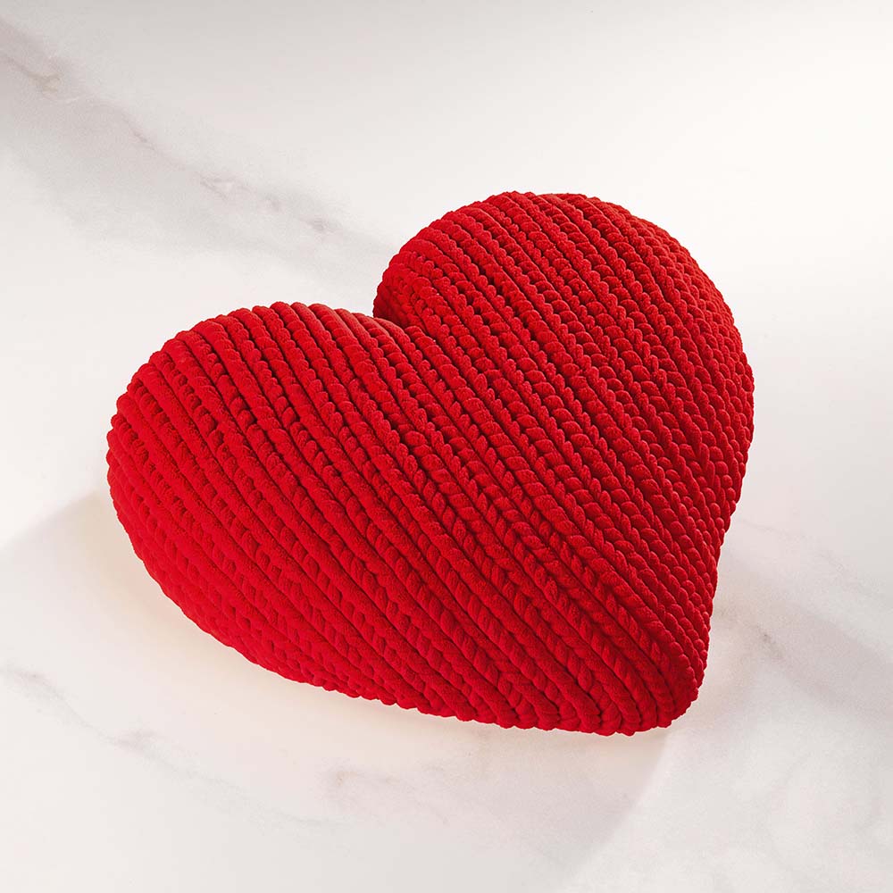 Stampo in silicone per torta cuore tricot - Tricot KE118