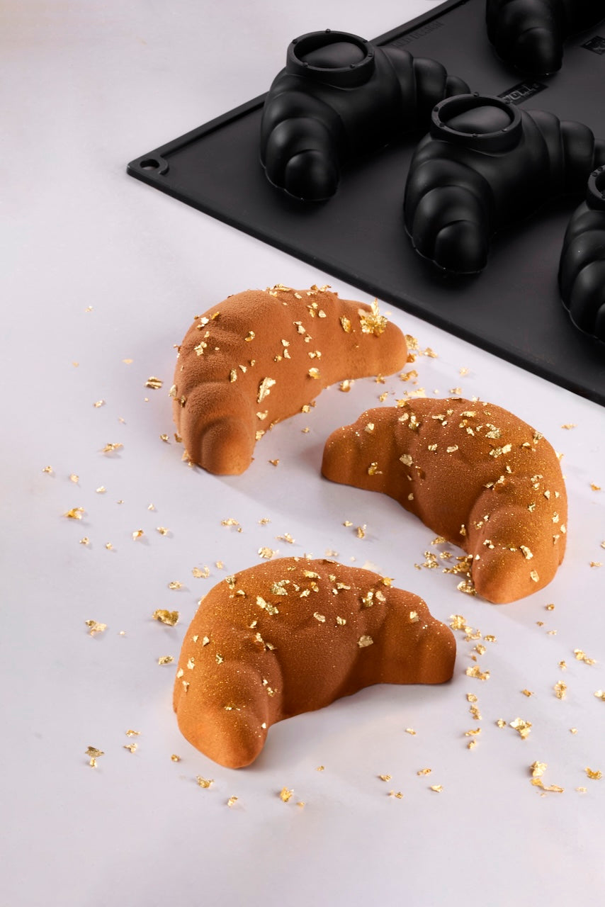 Stampo in silicone per monoporzioni Croissant PX053