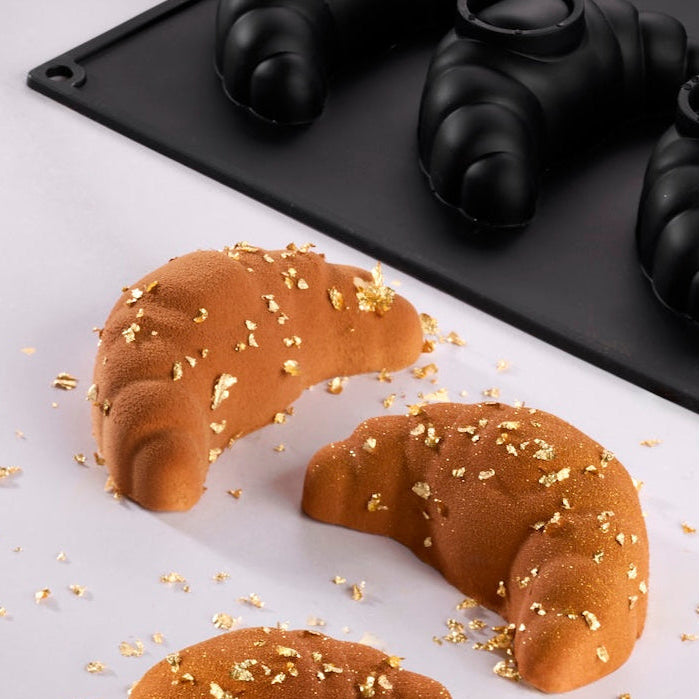 Stampo in silicone per monoporzioni Croissant PX053
