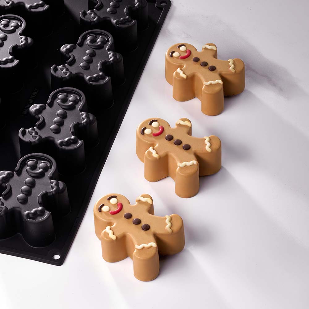 Single-serving portion silicone mould - Gingerman PX43138
