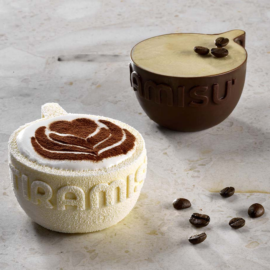 Single-serving portion silicone mould - Tiramisù PX43143