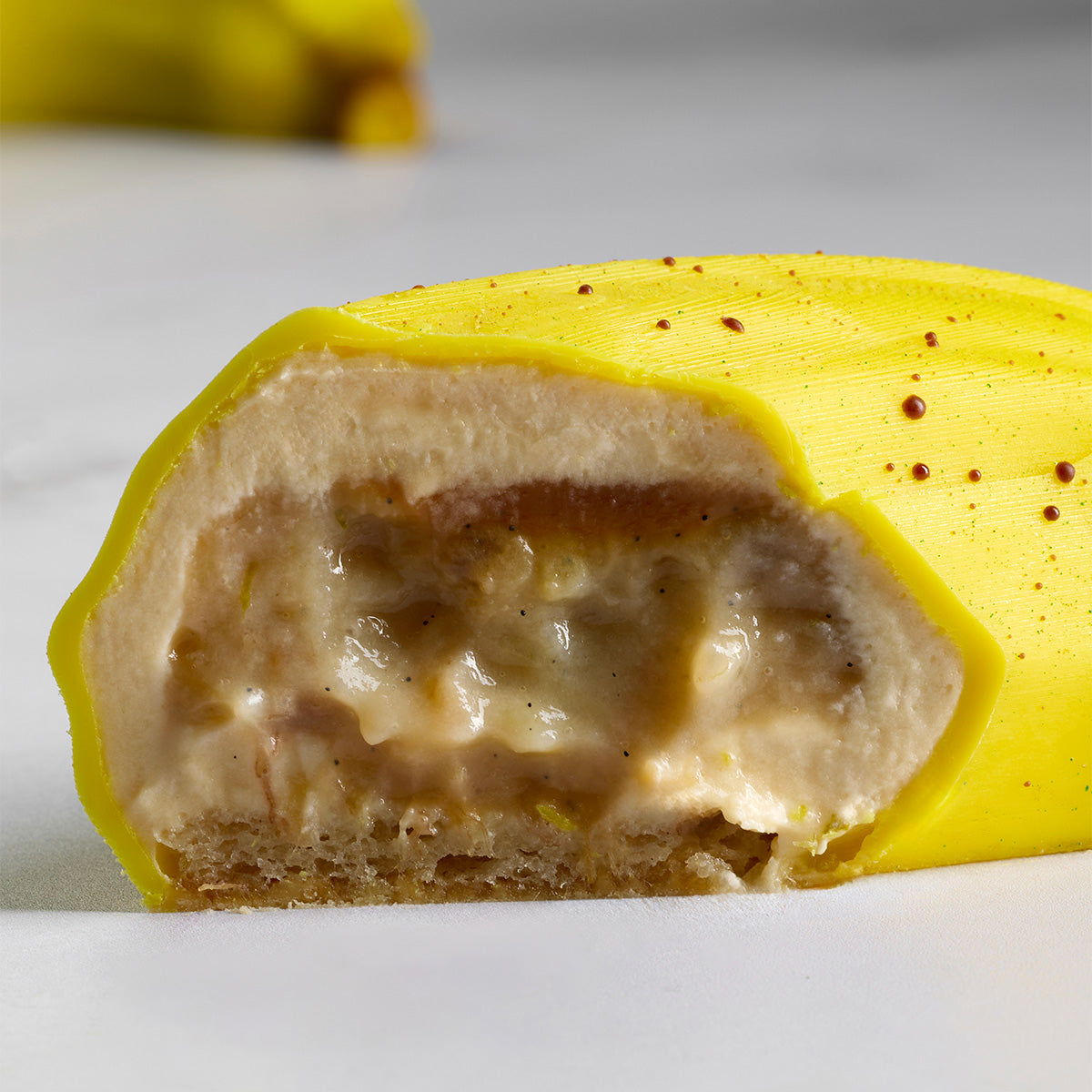 Single-serving portion silicone mould - Banana PX43144