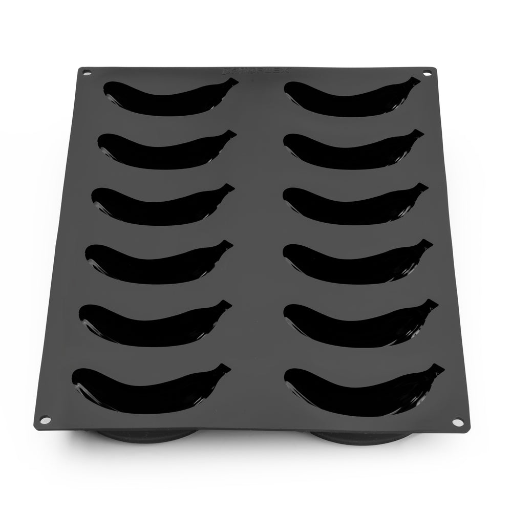 Single-serving portion silicone mould - Banana PX43144