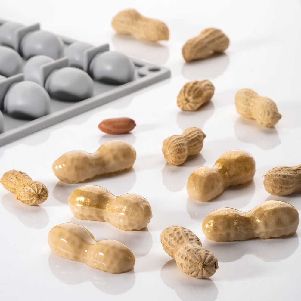 Pavoni Italia stampo in silicone Gourmand 300x175 mm a forma di arachide