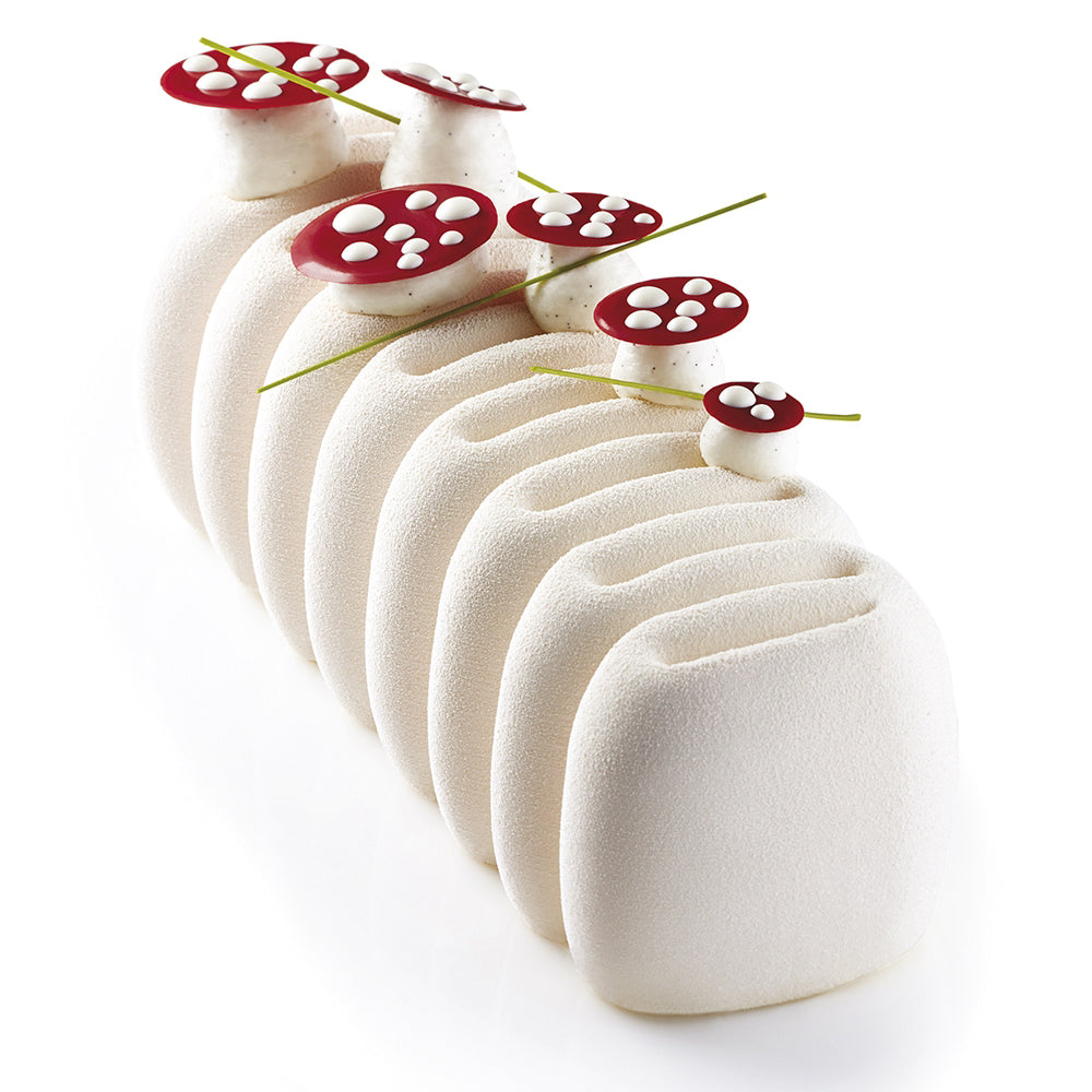 Pavoni Italia Tappetino In Silicone Magic Decor Fiori - 300x400 Mm - Per Decorazioni Torta In Pasta Di Zucchero E Cioccolato Plastico