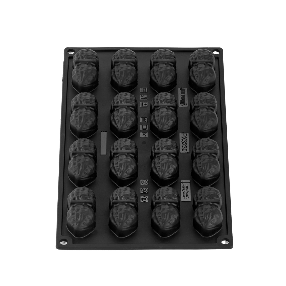 Stampo in silicone miniporzioni arachide - Peanut PX3230