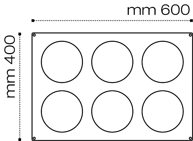 Pavoni Italia | Professional | PX061 Pavoflex moulds for inserts