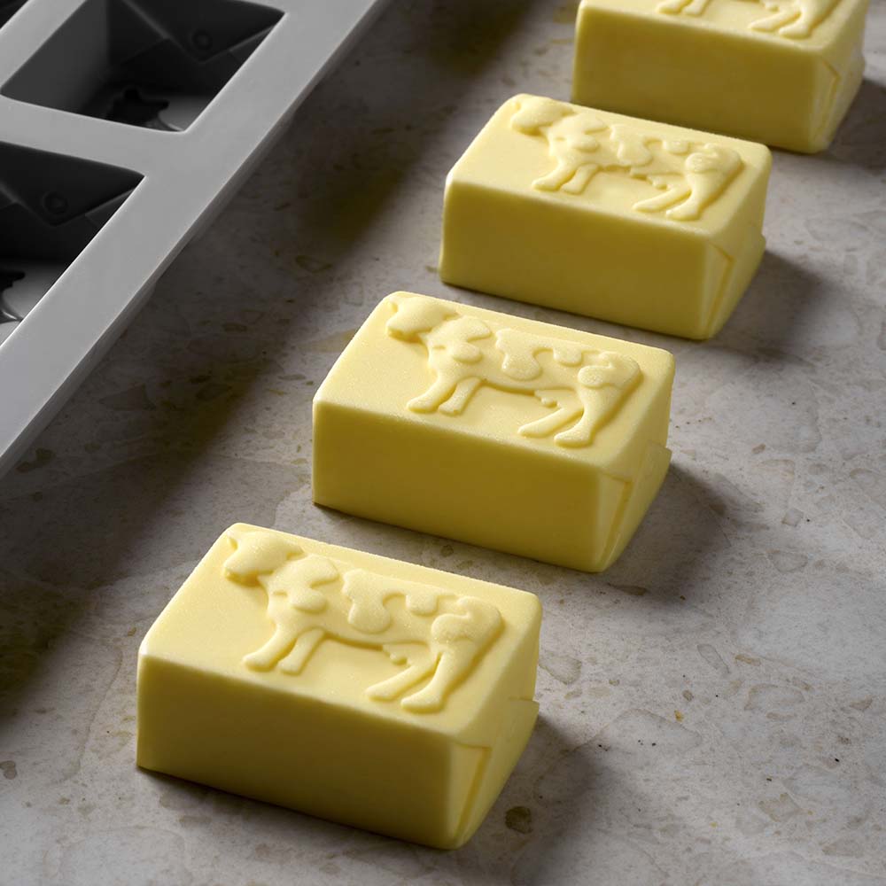 Stampo in silicone per burro - Burro Box GG085