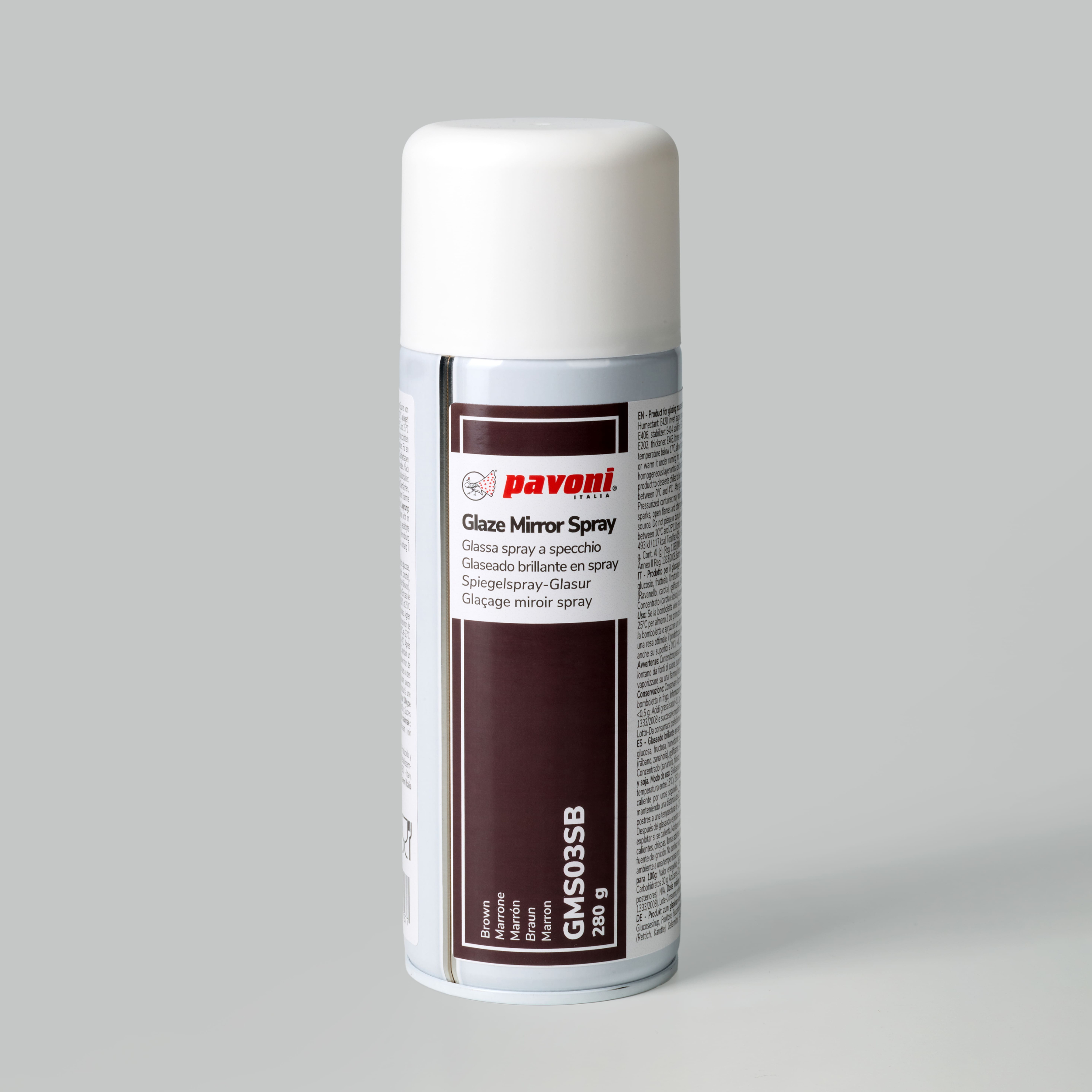 Spray glassa lucida 280 g - GMS03SB marrone