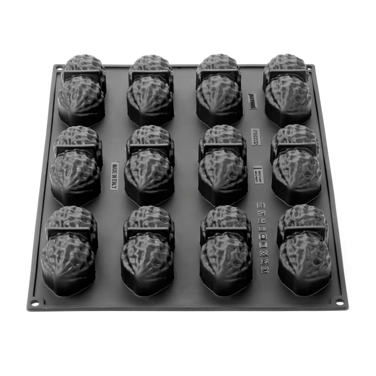 Single-serving portion peanut-shaped silicone mould - Peanut PX43132