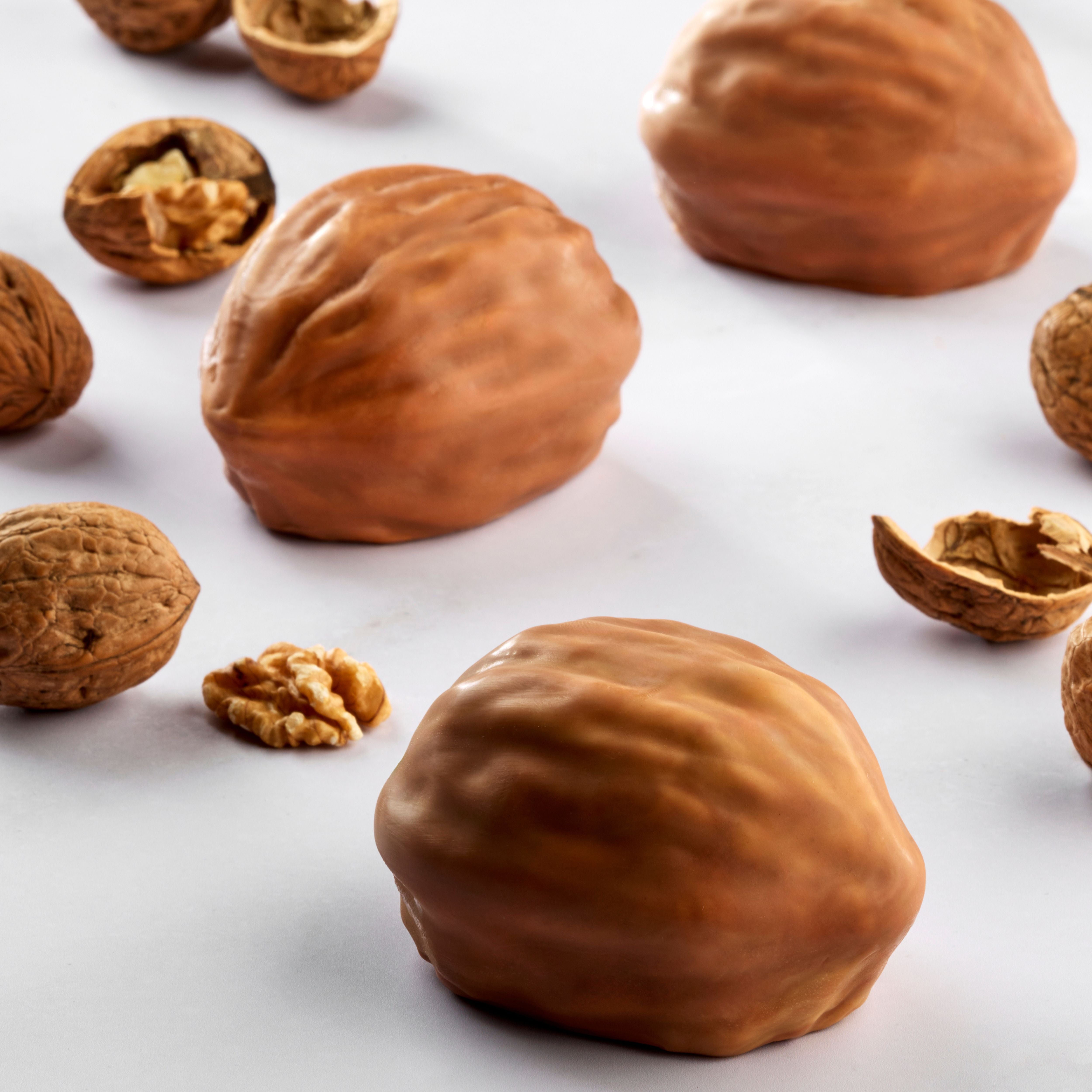 PX43134 Nutshell stampo in silicone per monoporzioni noce