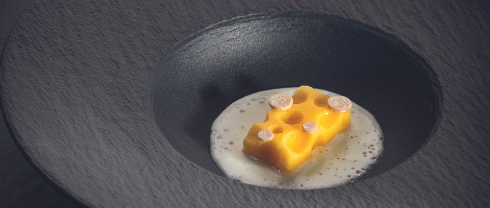 Polenta, fondue and scorzone