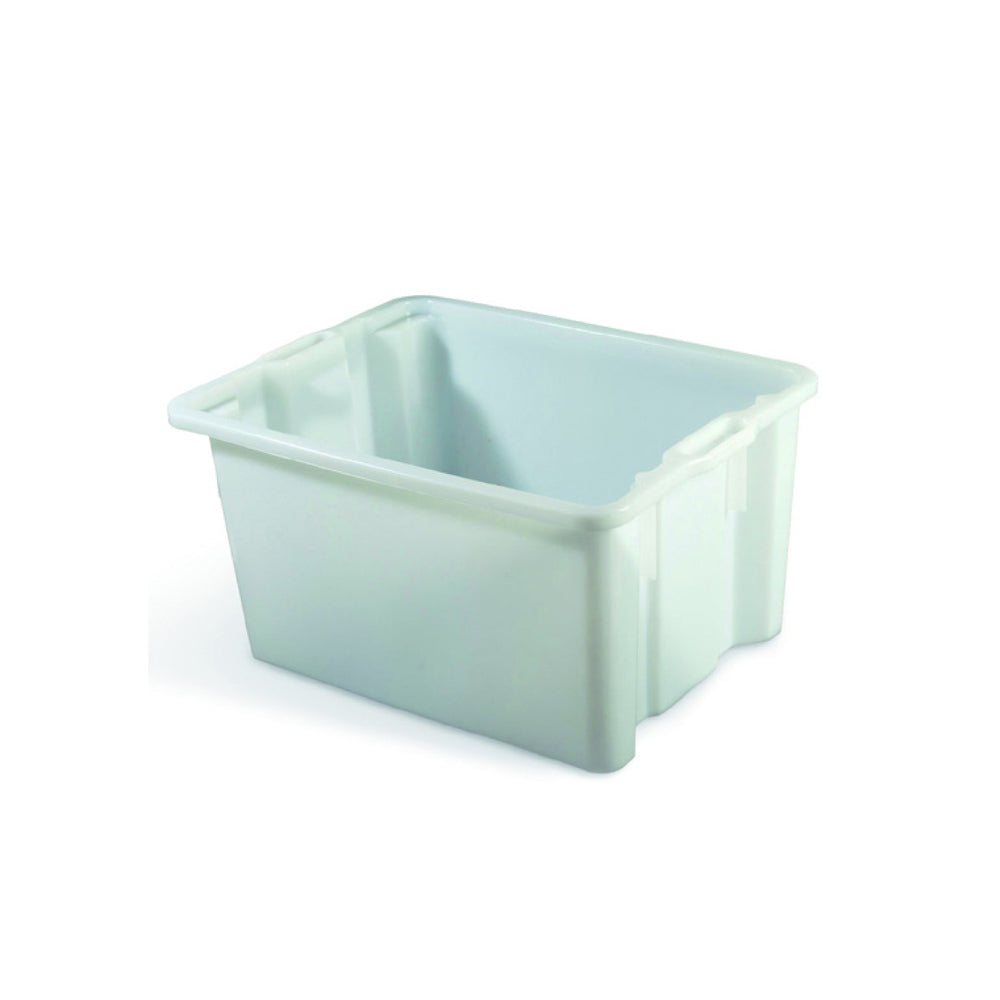 r6 Stackable containers with solid bottom and sides